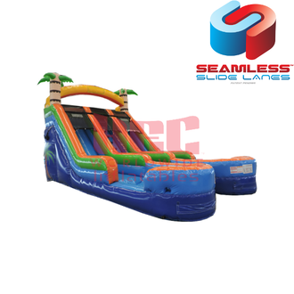 17ft Tropical Frenzy Water Slide
