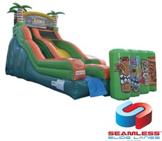 20ft Tiki Island Water Slide