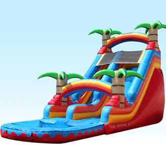 20ft Tropical Dry Slide