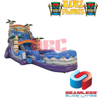 22ft Tiki Plunge Slide