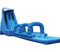 27ft Blue Crush Water Slide