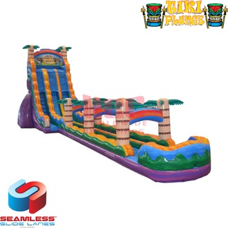 27ft Tiki Plunge Water Slide