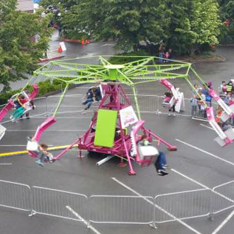 Ballistic Swing Ride