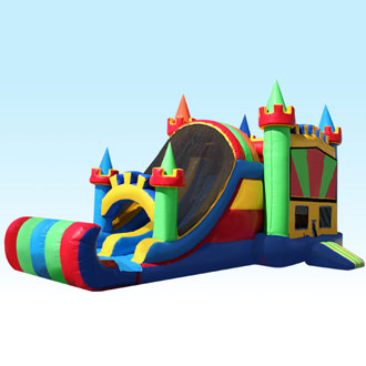 Dual Lane Blue Colorful 4n1 Combo