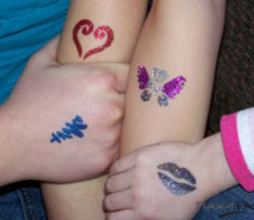 Glitter Tattoos