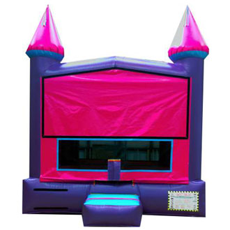 Pink Castle Bounce House Rental